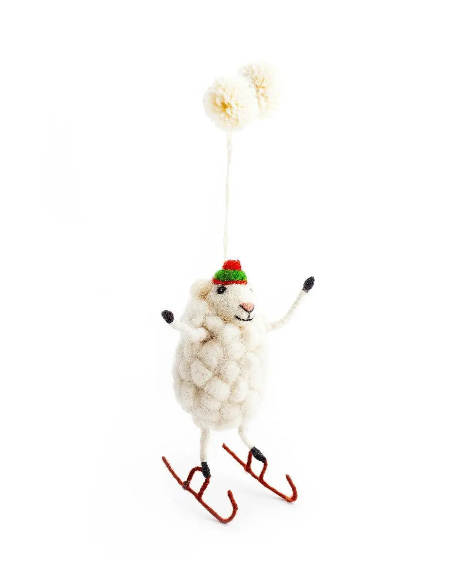 Skater Sheep Decoration