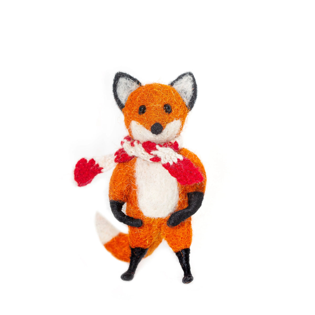 Tod Fox Scarf Figure