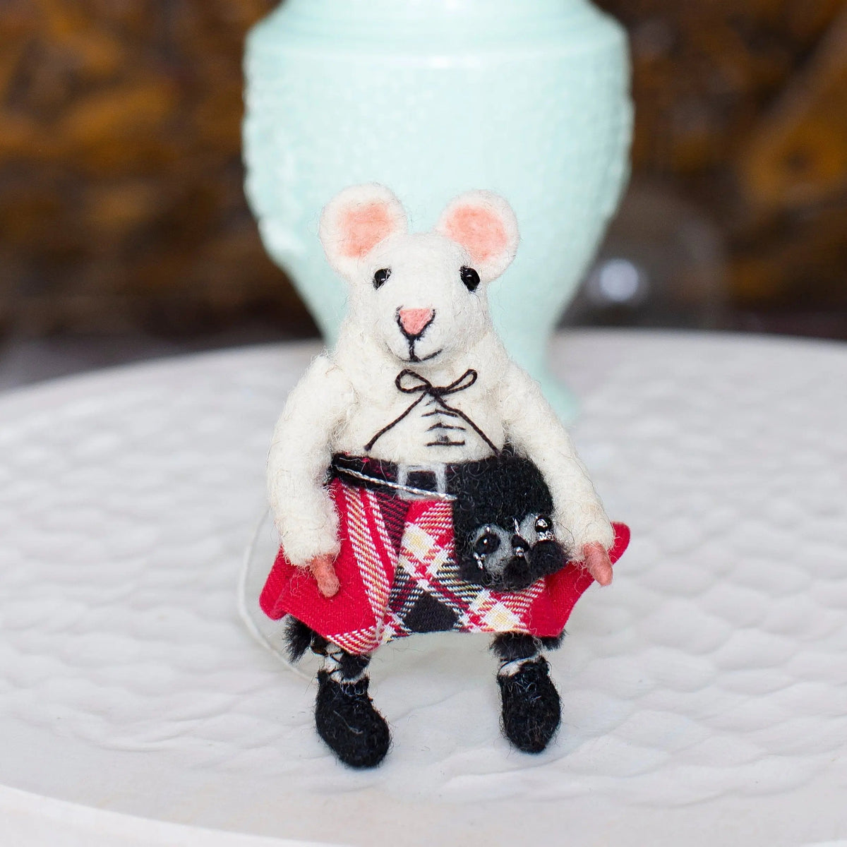 Scottish Mouse Red Kilt