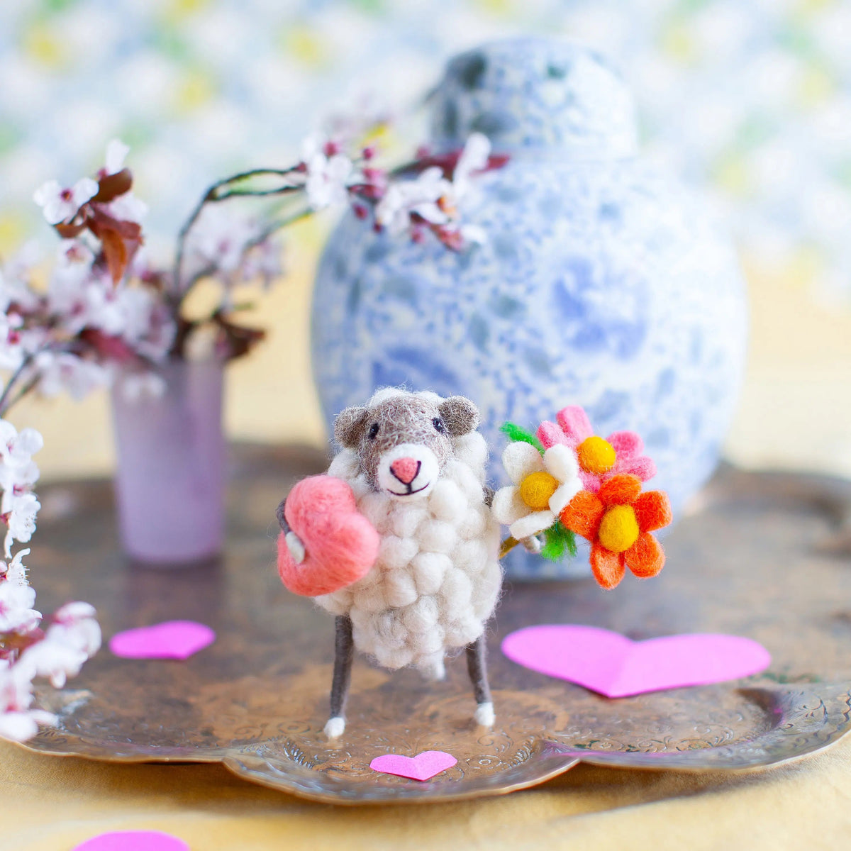 Heart Flower Sheep