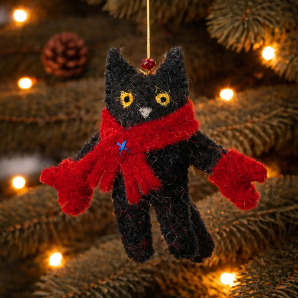 Black Kitten Decoration