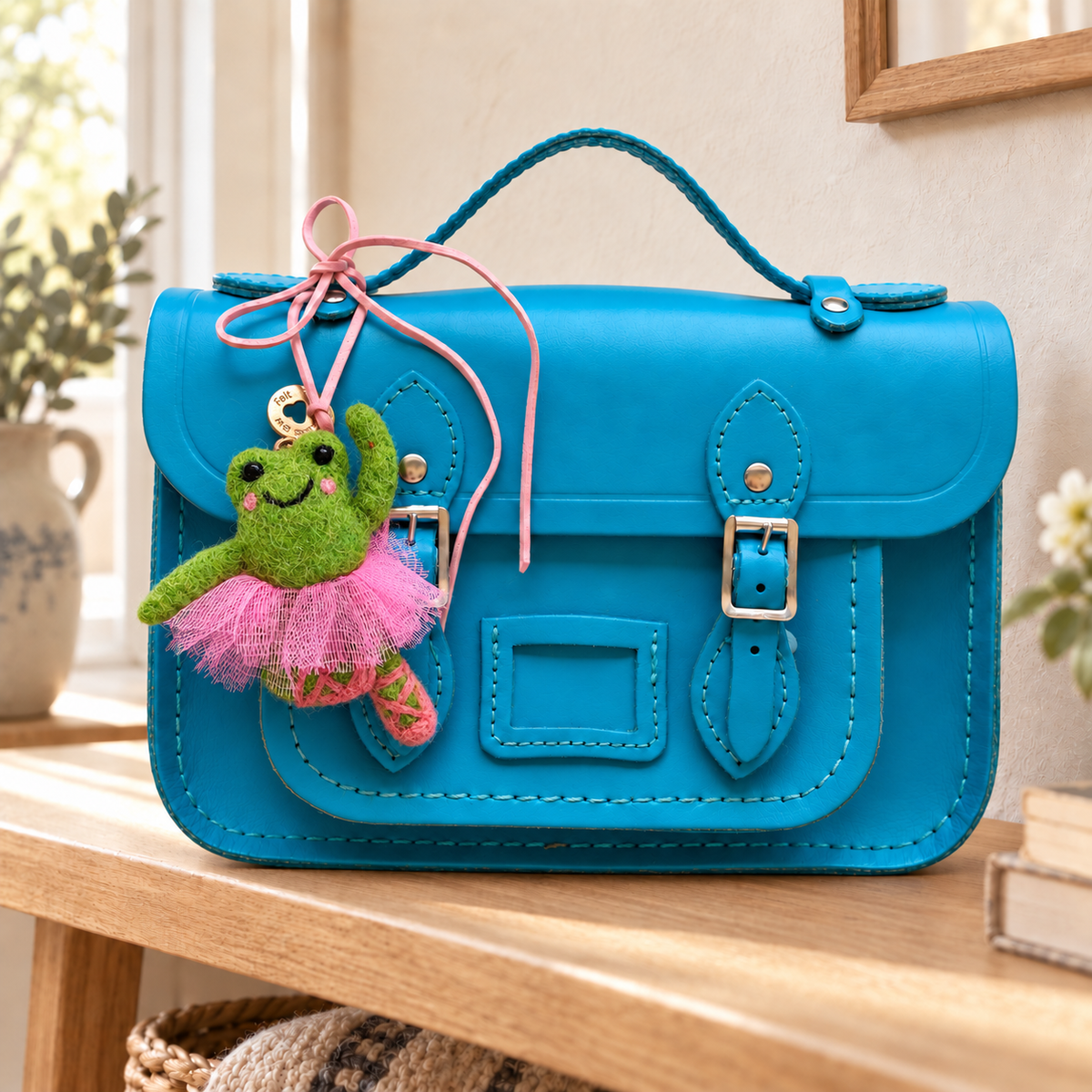 Bonnie Frog Bag Tag