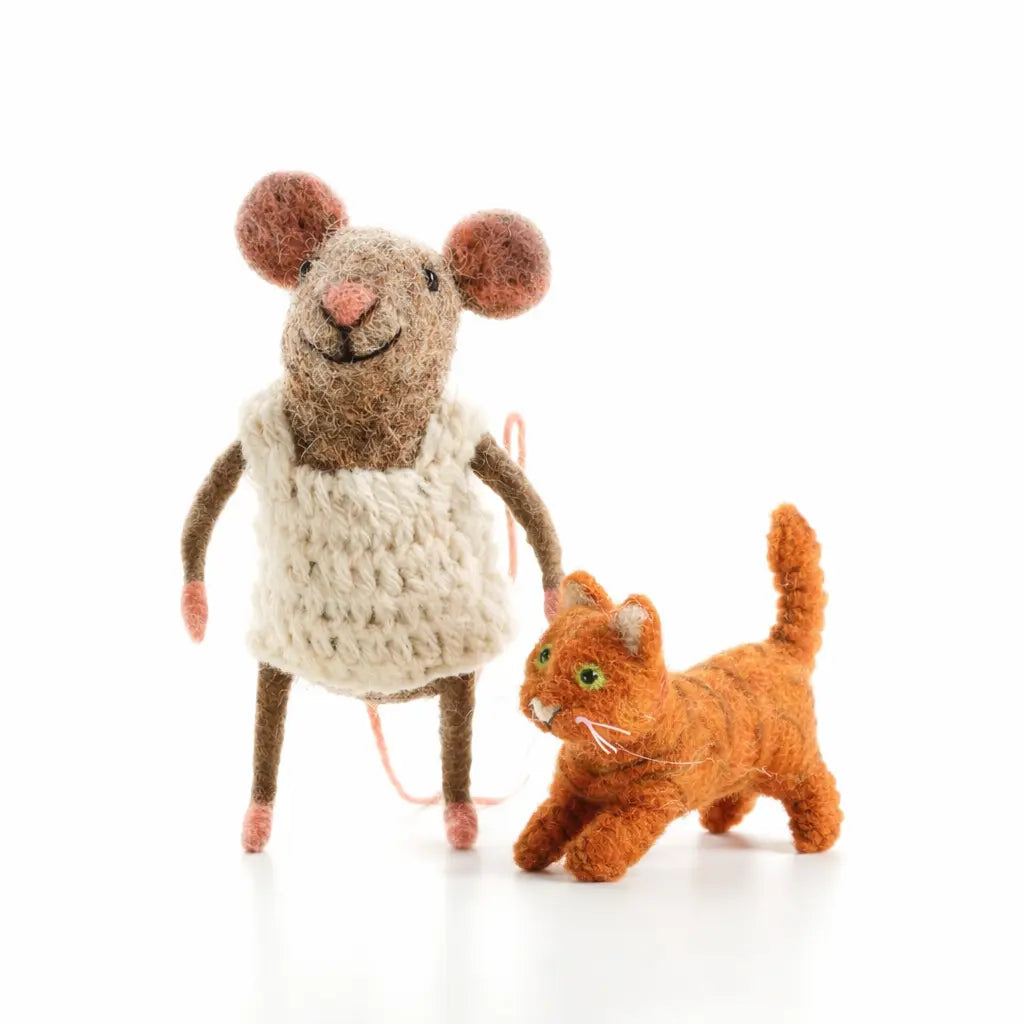 Cat Lady Mouse