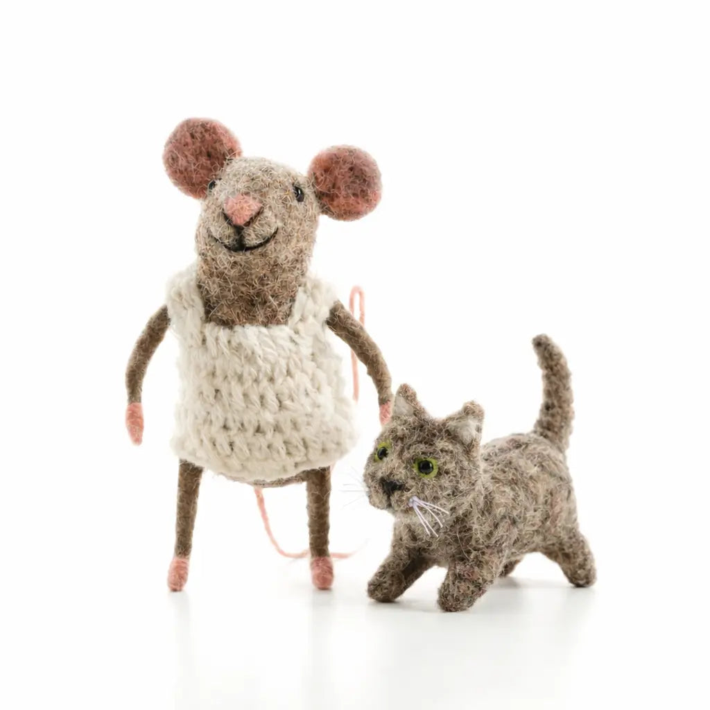 Cat Lady Mouse