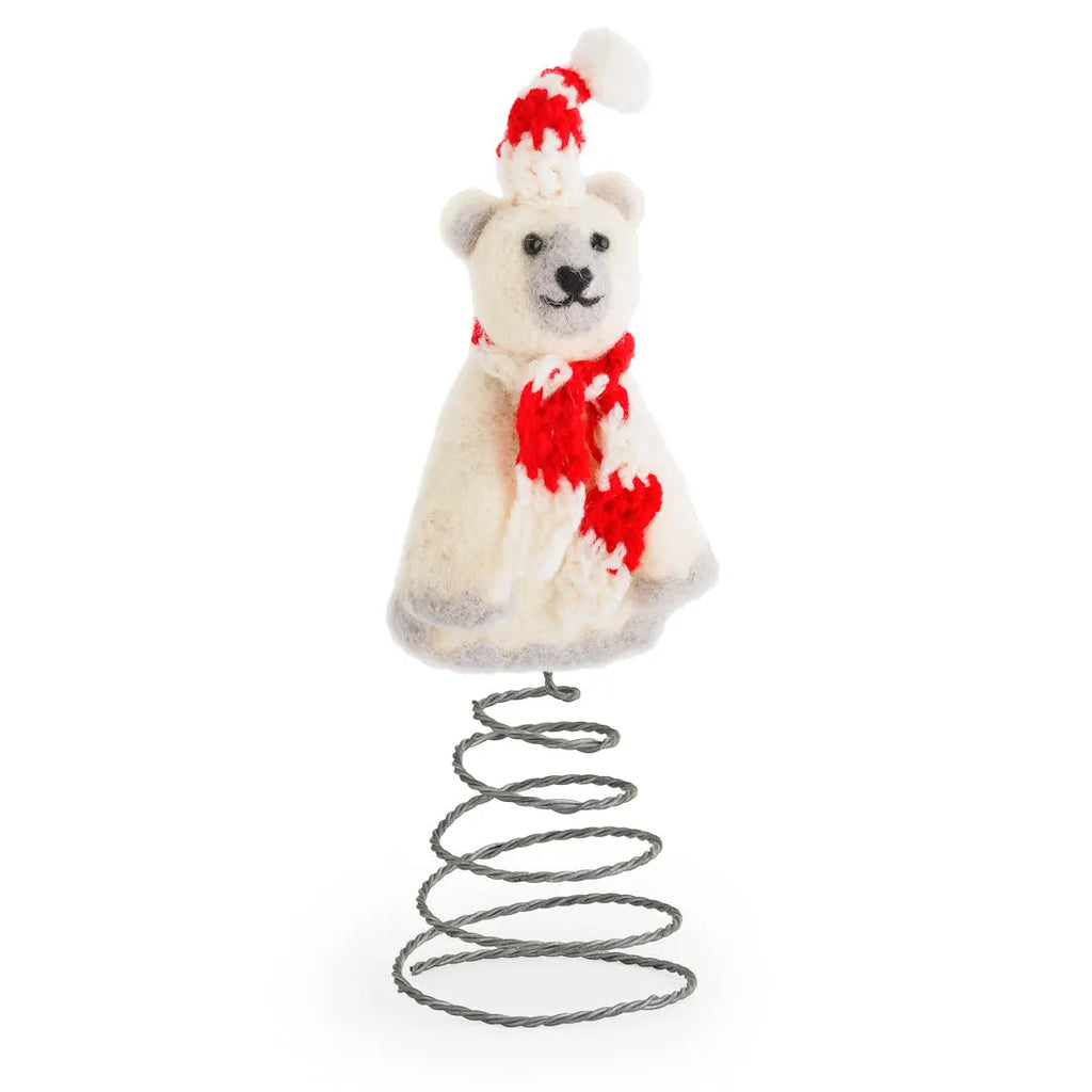 Polar Bear Tree Topper