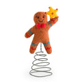 Festive Gingerbread Tree Topper