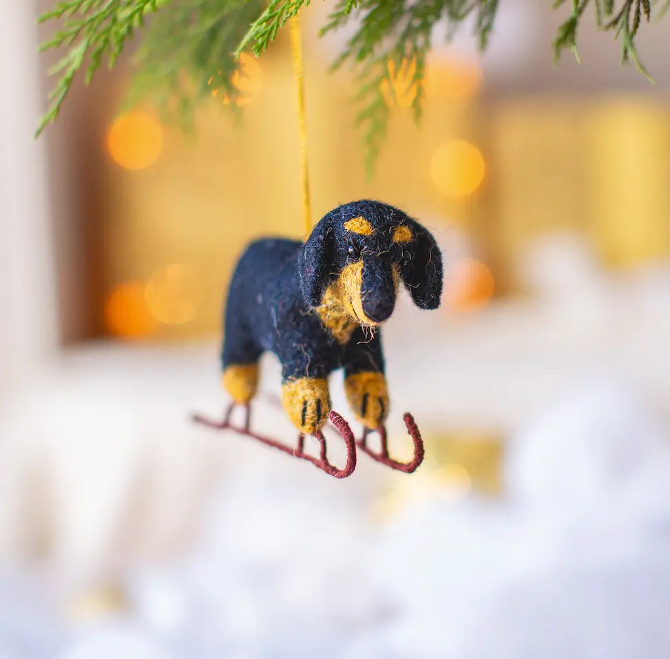 Dustin Dachshund Decoration
