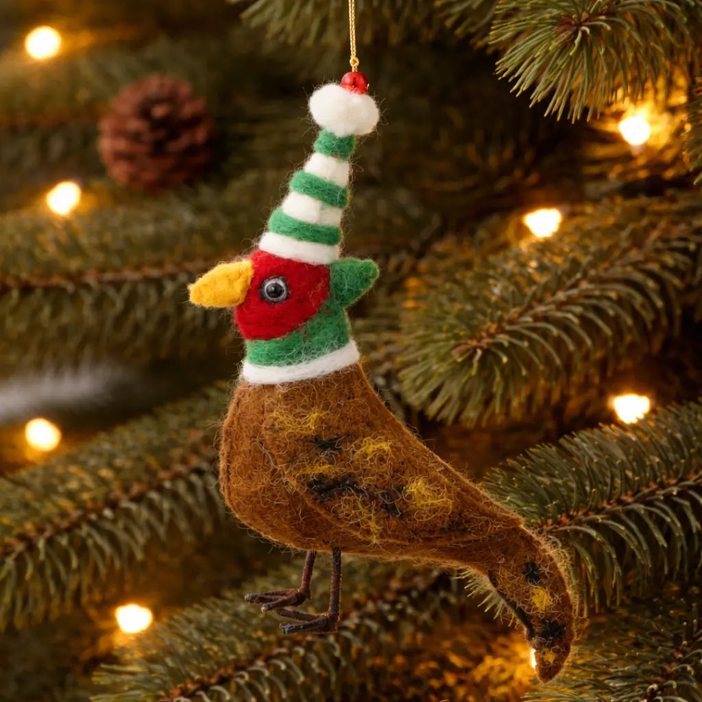 Pleasant Pheasant Decoration