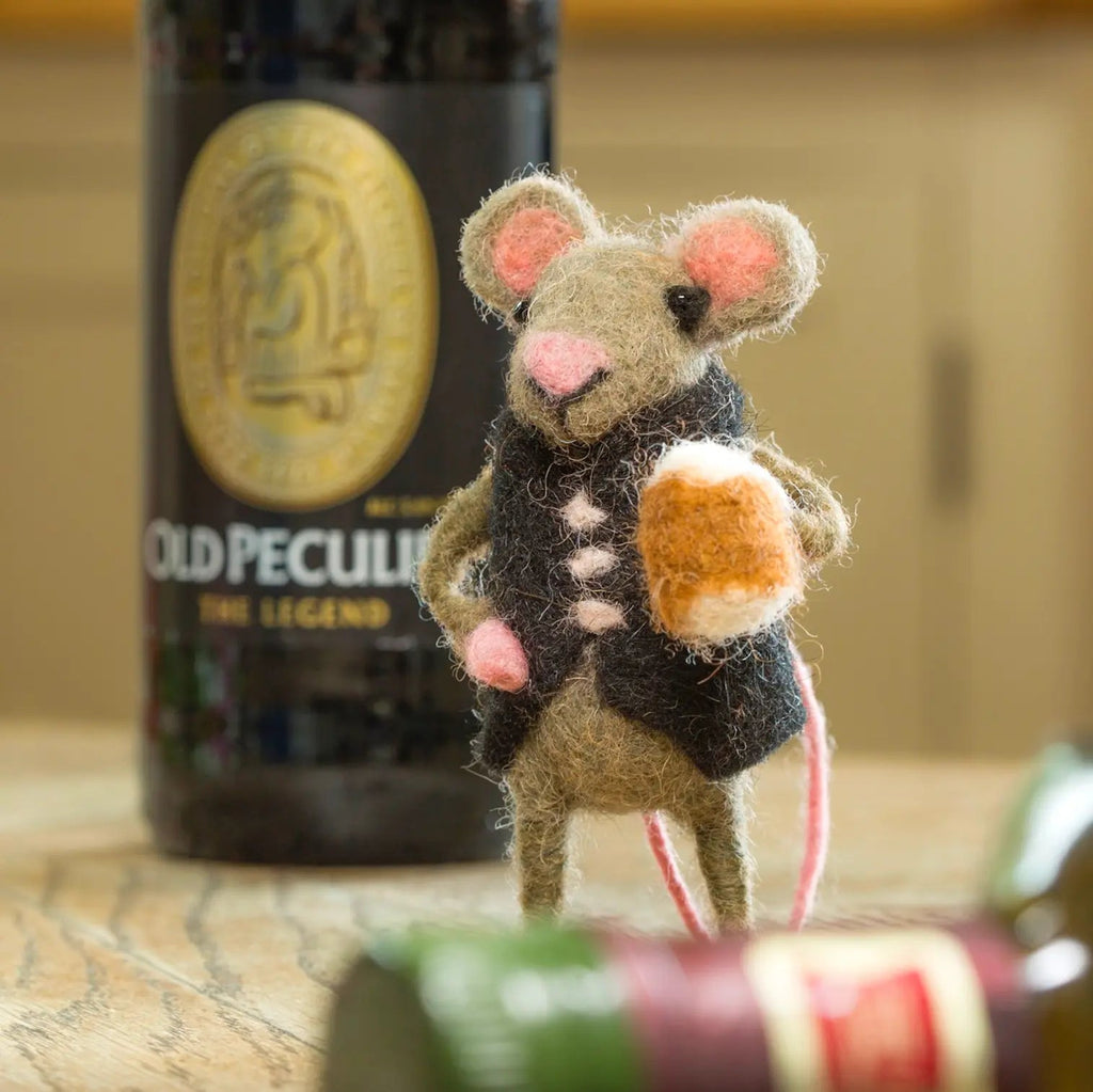 Beer Mouse Figure