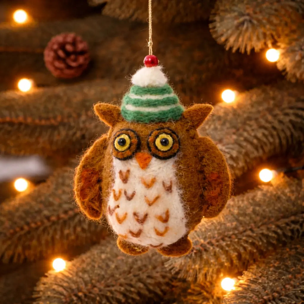 Old Owl Decoration