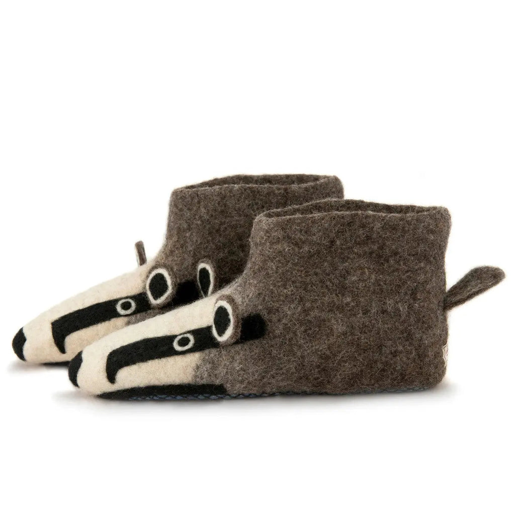 Billie Badger Slippers