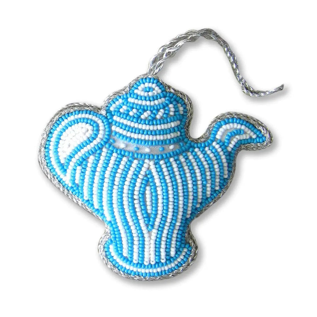 Blue Teapot Decoration
