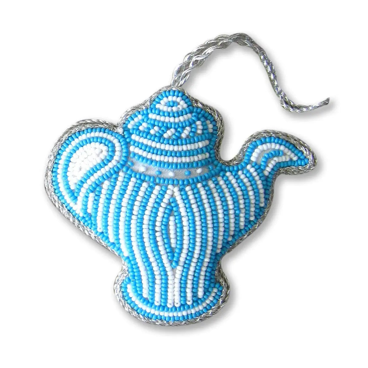 Blue Teapot Decoration