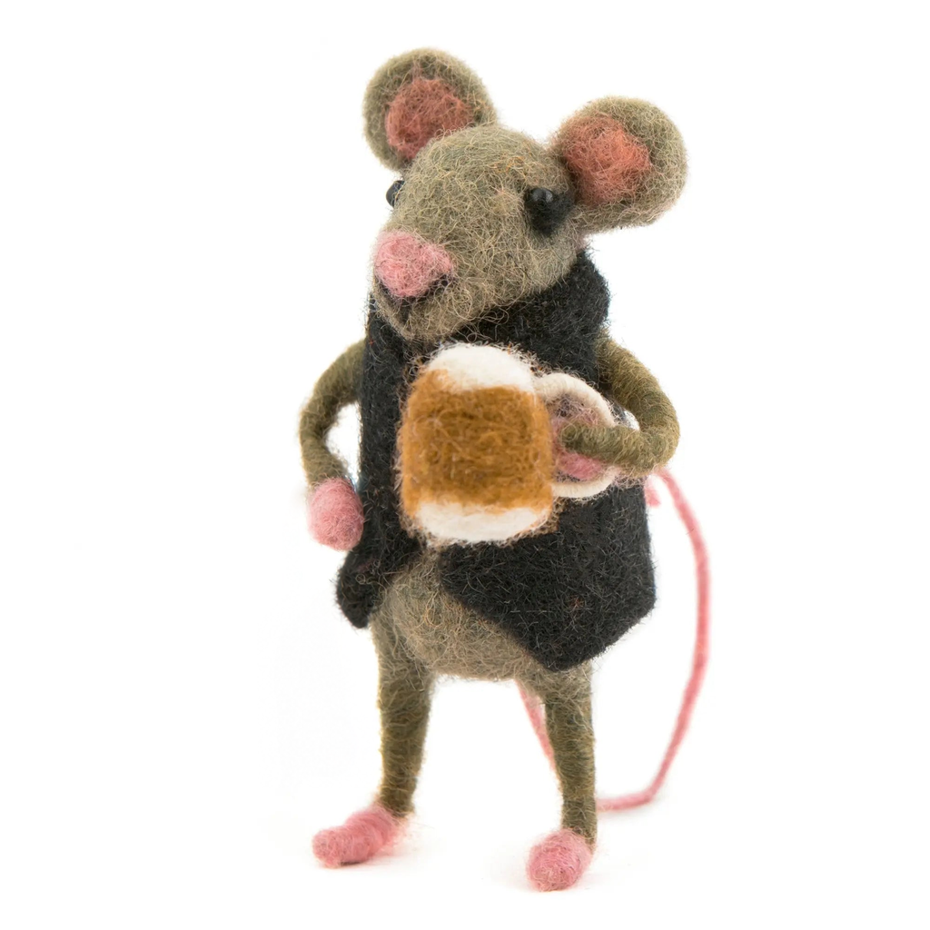 Beer Mouse Figure