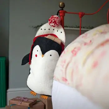 Red Pete Penguin Stocking