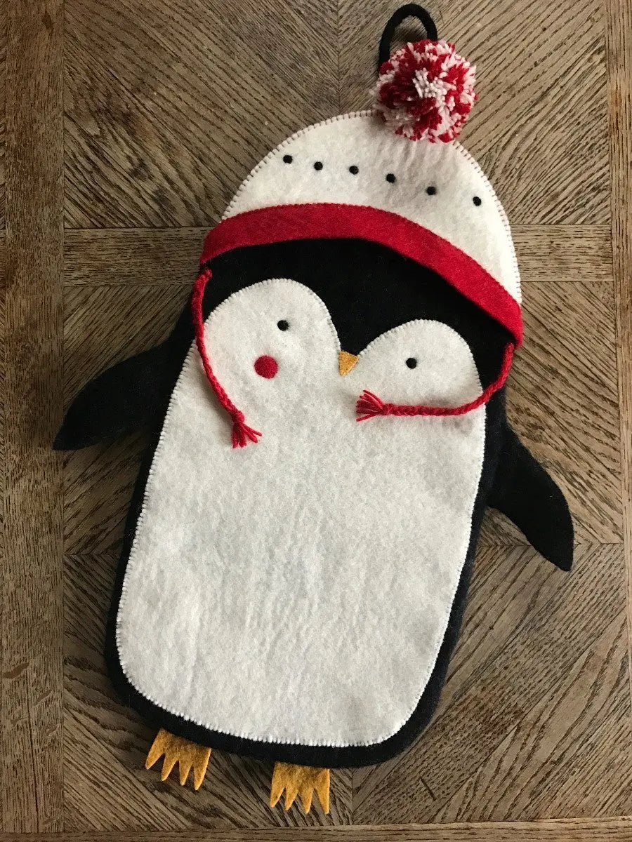 Red Pete Penguin Stocking