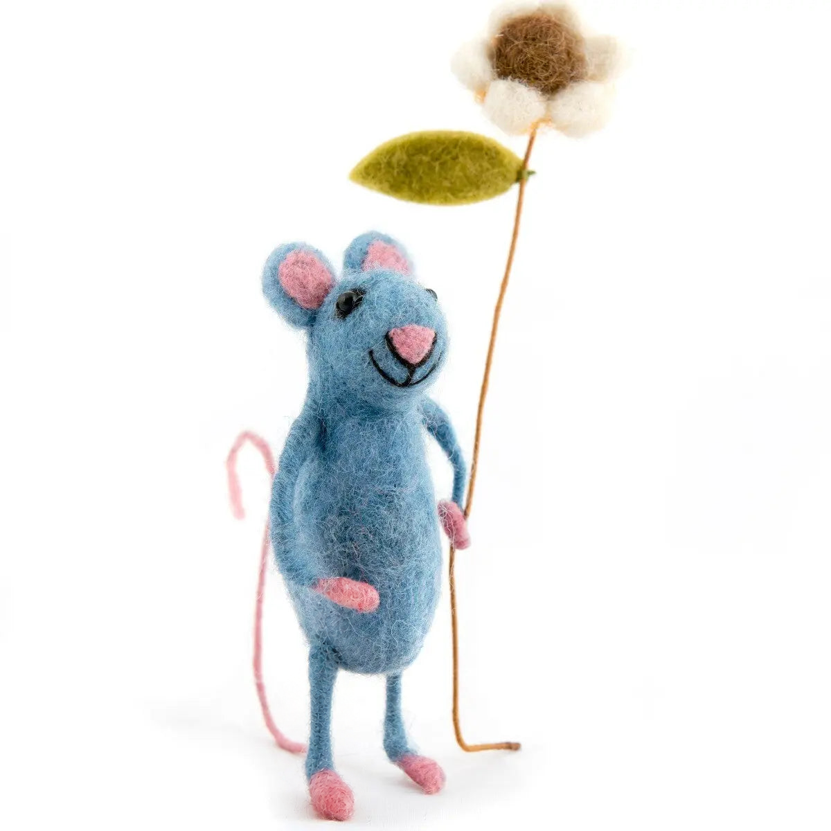 Blue Flower Mouse